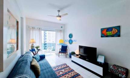 Apartamento com 4 dormitórios à venda, 130 m² por R$ 690.000,00 - Pitangueiras - Guarujá/SP