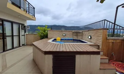Cobertura com 3 dormitórios à venda, 220 m² por R$ 1.170.000,00 - Enseada - Guarujá/SP