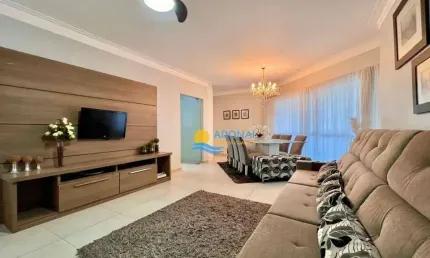 Apartamento com 4 dormitórios à venda, 117 m² por R$ 780.000,00 - Pitangueiras - Guarujá/SP