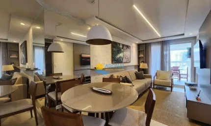 Apartamento com 2 dormitórios à venda, 69 m² por R$ 760.000,00 - Enseada - Guarujá/SP