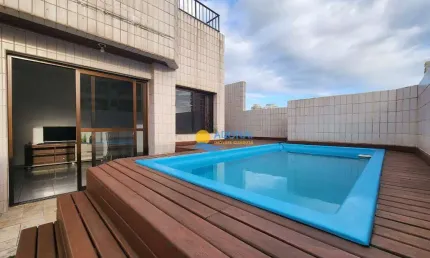 Cobertura com 4 dormitórios à venda, 206 m² por R$ 380.000,00 - Enseada - Guarujá/SP