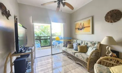 Apartamento com 2 dormitórios à venda, 82 m² por R$ 340.000,00 - Enseada - Guarujá/SP