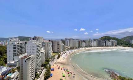 Apartamento com 3 dormitórios à venda, 120 m² por R$ 990.000,00 - Jardim Astúrias - Guarujá/SP