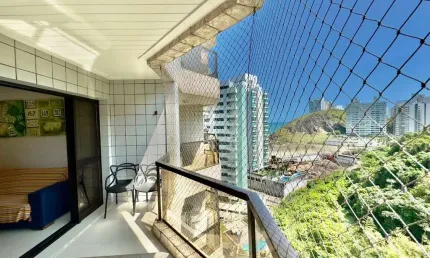 Apartamento à venda na praia da enseada, 3 quartos, 2 vagas,