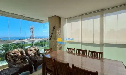 Apartamento com 4 dormitórios à venda, 174 m² por r$ 1.200.000,00 - enseada - guarujá/sp