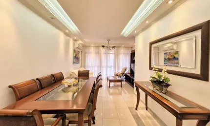 Apartamento com 3 dormitórios à venda, 110 m² por r$ 750.000,00 - pitangueiras - guarujá/sp
