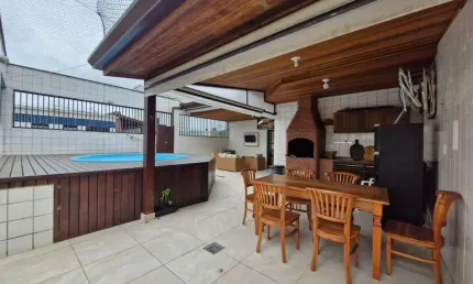 Apartamento com 3 dormitórios à venda, 167 m² por r$ 950.000,00 - jardim astúrias - guarujá/sp
