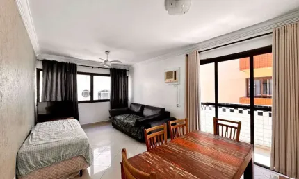 Apartamento com 2 dormitórios à venda, 65 m² por R$ 480.000,00 - Tombo - Guarujá/SP