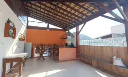 Cobertura com 3 dormitórios à venda, 220 m² por r$ 650.000,00 - enseada - guarujá/sp
