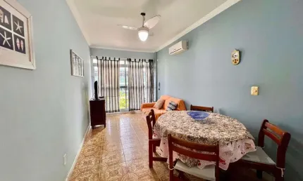 Apartamento com 1 dormitório à venda, 55 m² por R$ 325.000,00 - Tombo - Guarujá/SP