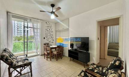 Apartamento com 2 dormitórios à venda, 58 m² por R$ 450.000,00 - Pitangueiras - Guarujá/SP