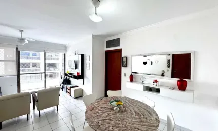 Apartamento com 3 dormitórios à venda, 104 m² por R$ 660.000,00 - Pitangueiras - Guarujá/SP