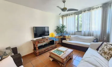 Apartamento com 3 dormitórios à venda, 130 m² por r$ 530.000,00 - enseada - guarujá/sp