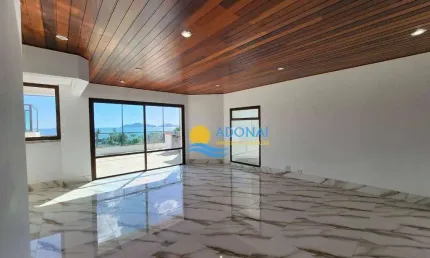Cobertura com 4 dormitórios à venda, 424 m² por R$ 2.500.000,00 - Enseada - Guarujá/SP