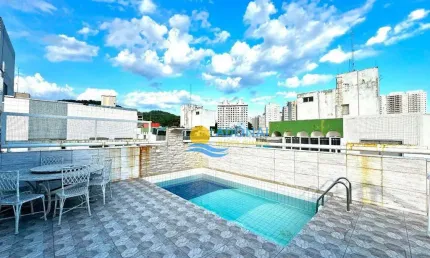 Cobertura com 4 dormitórios à venda, 276 m² por R$ 1.250.000,00 - Jardim Astúrias - Guarujá/SP