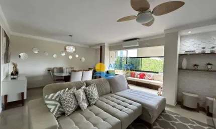 Apartamento com 3 dormitórios à venda, 144 m² por R$ 790.000,00 - Enseada - Guarujá/SP
