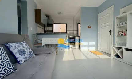 Apartamento com 2 dormitórios à venda, 70 m² por r$ 345.000 - enseada - guarujá/sp