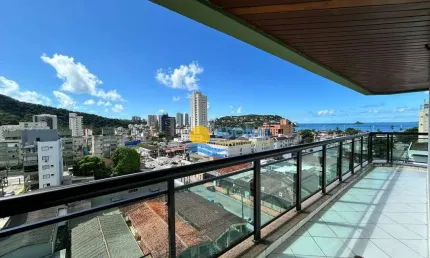 Apartamento com 3 dormitórios à venda, 125 m² por R$ 720.000,00 - Enseada - Guarujá/SP