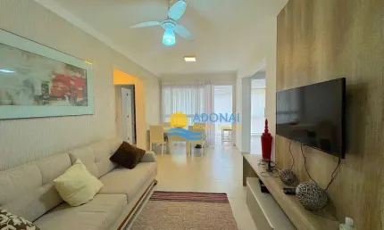 Apartamento com 2 dormitórios à venda, 89 m² por r$ 690.000,00 - enseada - guarujá/sp