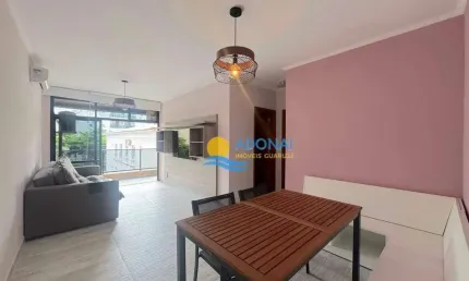 Apartamento com 2 dormitórios à venda, 80 m² por r$ 515.000 - enseada - guarujá/sp