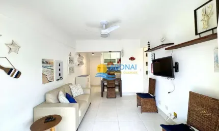 Apartamento com 1 dormitório à venda, 48 m² por R$ 380.000,00 - Tombo - Guarujá/SP