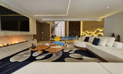 Casa com 9 dormitórios à venda, 800 m² por r$ 16.500.000,00 - jardim acapulco - guarujá/sp