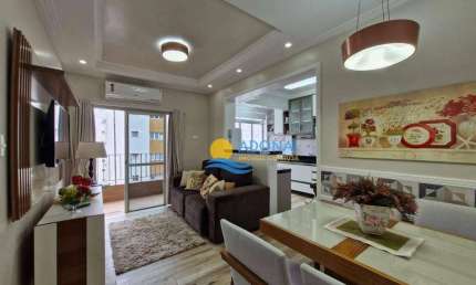 Apartamento com 1 dormitório à venda, 60 m² por R$ 445.000,00 - Pitangueiras - Guarujá/SP