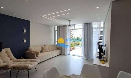 Apartamento com 3 dormitórios à venda, 105 m² por R$ 500.000,00 - Enseada - Guarujá/SP