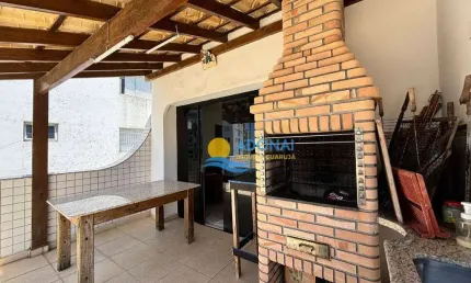 Cobertura com 2 dormitórios à venda, 120 m² por R$ 480.000,00 - Tombo - Guarujá/SP