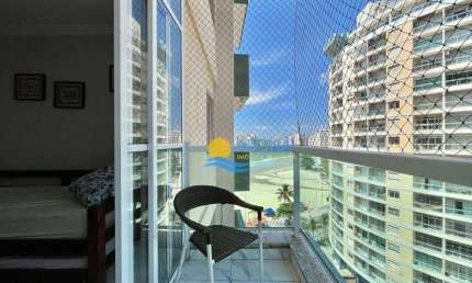 Apartamento com 1 dormitório à venda, 58 m² por R$ 400.000,00 - Pitangueiras - Guarujá/SP