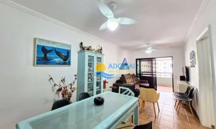 Apartamento com 3 dormitórios à venda, 100 m² por r$ 600.000,00 - pitangueiras - guarujá/sp
