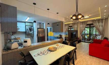 Apartamento com 2 dormitórios à venda, 85 m² por R$ 990.000,00 - Enseada - Guarujá/SP