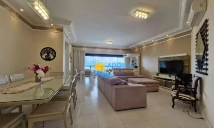 Apartamento com 3 dormitórios à venda, 187 m² por r$ 2.200.000,00 - jardim astúrias - guarujá/sp