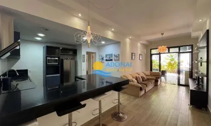 Apartamento com 2 dormitórios à venda, 125 m² por R$ 1.200.000,00 - Enseada - Guarujá/SP