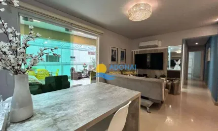 Apartamento com 2 dormitórios à venda, 101 m² por R$ 750.000,00 - Pitangueiras - Guarujá/SP