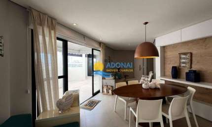 Cobertura com 3 dormitórios à venda, 160 m² por R$ 1.380.000,00 - Pitangueiras - Guarujá/SP