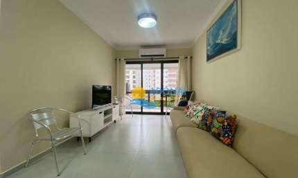 Apartamento com 3 dormitórios à venda, 100 m² por R$ 720.000,00 - Pitangueiras - Guarujá/SP