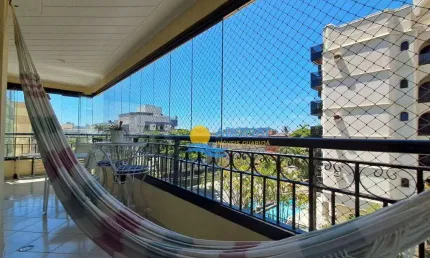 Apartamento com 4 dormitórios à venda, 126 m² por r$ 530.000,00 - enseada - guarujá/sp