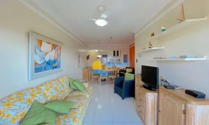 Apartamento com 4 dormitórios à venda, 115 m² por r$ 650.000,00 - enseada - guarujá/sp
