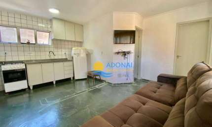 Apartamento com 1 dormitório à venda, 42 m² por R$ 266.000,00 - Tombo - Guarujá/SP