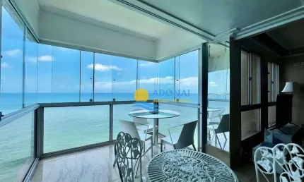 Apartamento com 3 dormitórios à venda, 119 m² por r$ 950.000,00 - pitangueiras - guarujá/sp