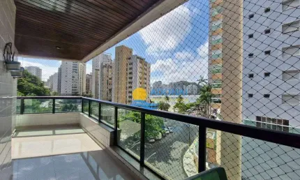 Apartamento com 3 dormitórios à venda, 100 m² por r$ 850.000,00 - jardim astúrias - guarujá/sp