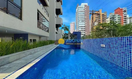 Apartamento com 4 dormitórios à venda, 158 m² por r$ 970.000 - pitangueiras - guarujá/sp