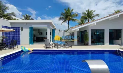 Casa com 4 dormitórios à venda, 285 m² por R$ 3.000.000,00 - Jardim Acapulco - Guarujá/SP