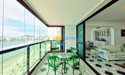 Apartamento com 3 dormitórios à venda, 200 m² por R$ 3.800.000,00 - Pitangueiras - Guarujá/SP