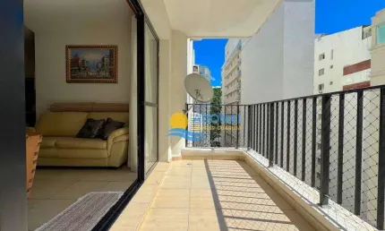 Apartamento com 3 dormitórios à venda, 134 m² por r$ 790.000,00 - pitangueiras - guarujá/sp