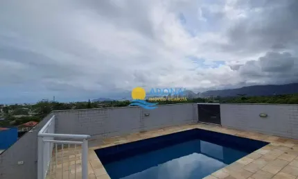 Cobertura com 3 dormitórios à venda, 200 m² por R$ 750.000,00 - Enseada - Guarujá/SP
