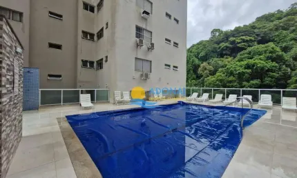 Apartamento com 3 dormitórios à venda, 110 m² por r$ 555.000,00 - pitangueiras - guarujá/sp