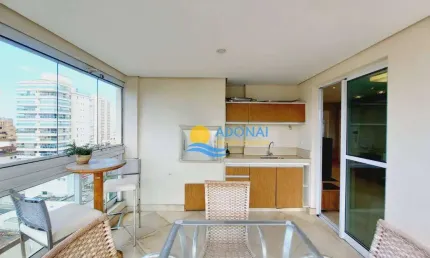 Apartamento com 3 dormitórios à venda, 131 m² por r$ 899.000,00 - enseada - guarujá/sp