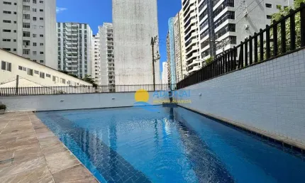 Apartamento com 4 dormitórios à venda, 160 m² por r$ 800.000,00 - pitangueiras - guarujá/sp